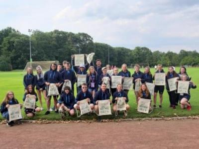 Jugendliche aus dem Kreis Wesel und der county Durham bei den Ruhr Games