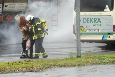 Großübung: Feuerwehren und Hilfsorganisationen trainieren für den Ernstfall.