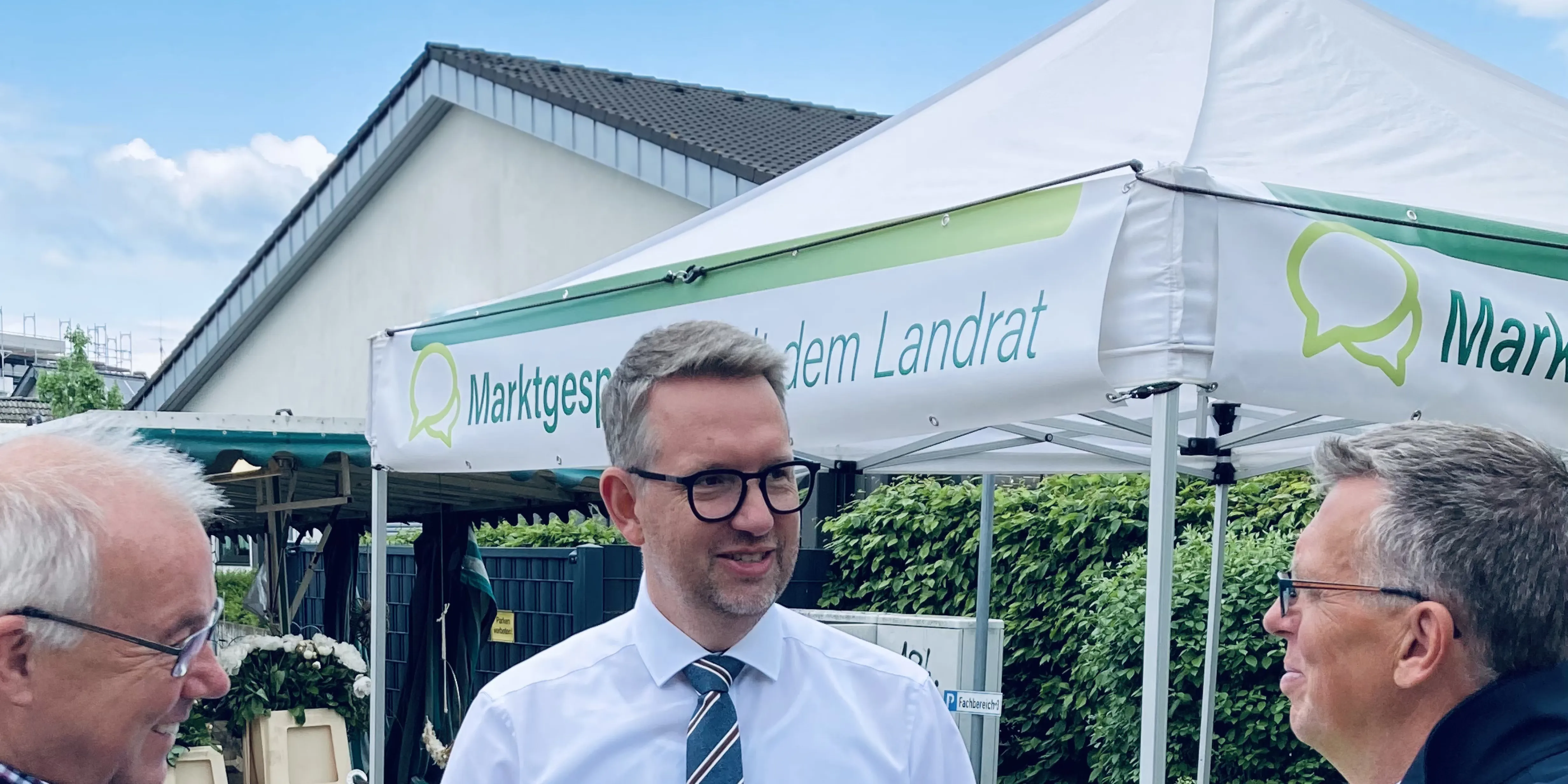 Landrat vor Ort