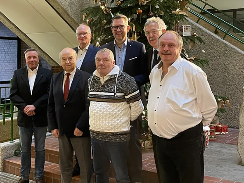 Dieter Kreilkamp (Kreis Wesel), Dr. Heinrich Schönemann (Unterstützer seit 20 Jahren), Hubert Gardemann (Unterstützer seit 20 Jahren), Reiner Haselbach (Unterstützer seit 10 Jahren), Landrat Ingo Brohl, Klaus Schoch (Unterstützer seit 20 Jahren), Thomas Schott (Unterstützer seit 10 Jahren).