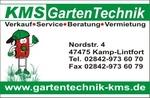 Logo KMS-Gartentechnik, Kamp-Lintfort © KMS